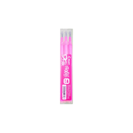 Rezerve Pilot Frixion 0.5mm, Set 3 bucăți, Roz