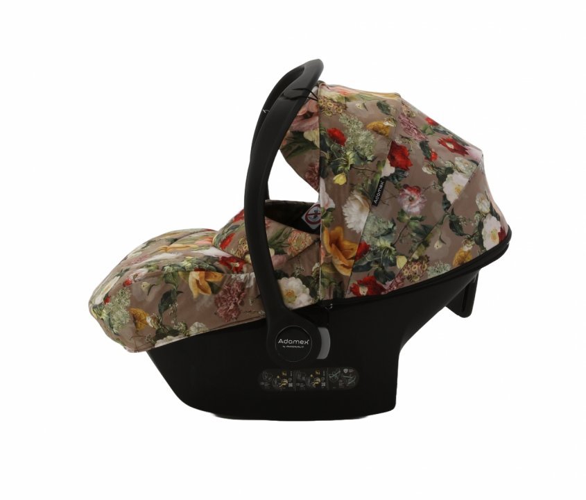 Carucior Adamex 3 in 1 iSize Barletta Flowers - imagine 9