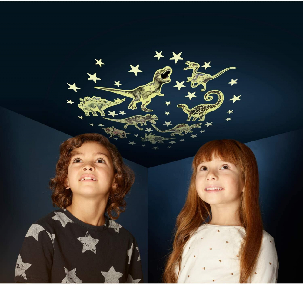 Set Reflectorizant Dinozauri Stele Brainstorm - Deco Magică