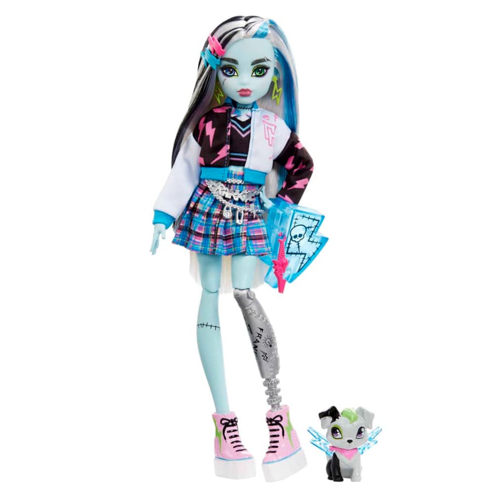 Papusa Monster High Frankie Stein cu Accesorii
