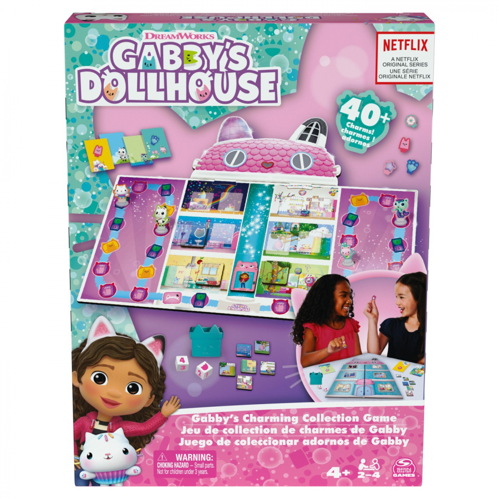 Joc Societate Gabby's Dollhouse Spin Master +4 Ani