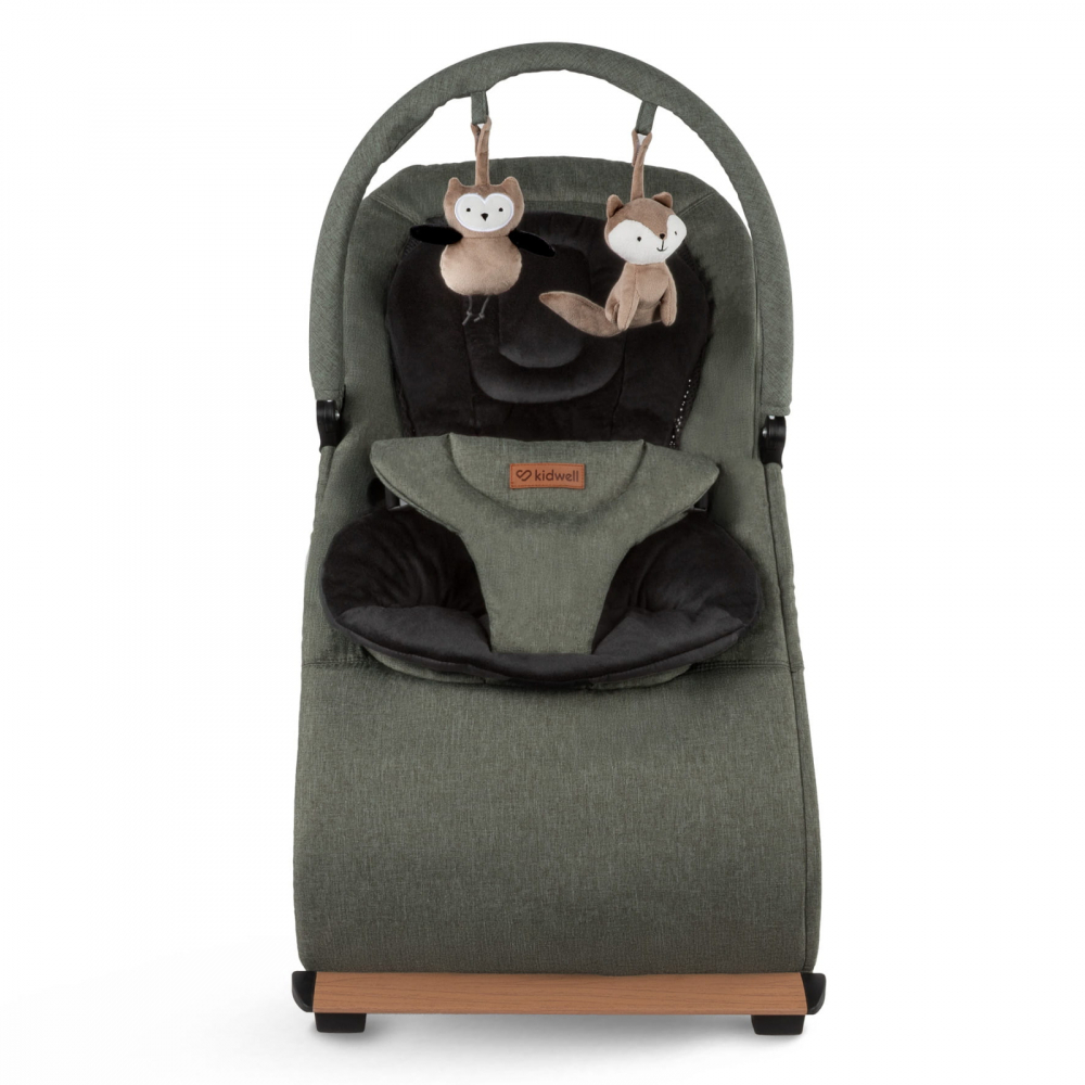 Kidwell Balansoar Bebelusi Pliabil Verde-Negru - imagine 5