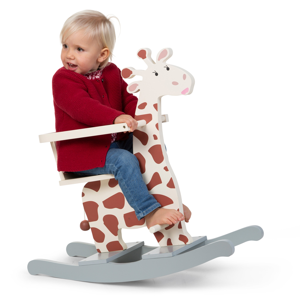 Balansoar Childhome Girafa pentru copii 12-30l - imagine 2