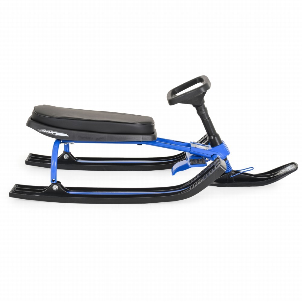 Sanie Moni Snowy Blue, scaun moale, 50kg - imagine 2