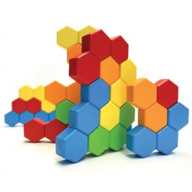 Joc Constructie IQ HexActly Fat Brain Toys - imagine 3