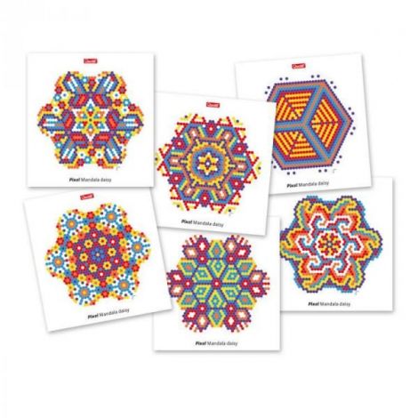 Quercetti Fantacolor Mandala - Joc Mozaic Creativ - imagine 2