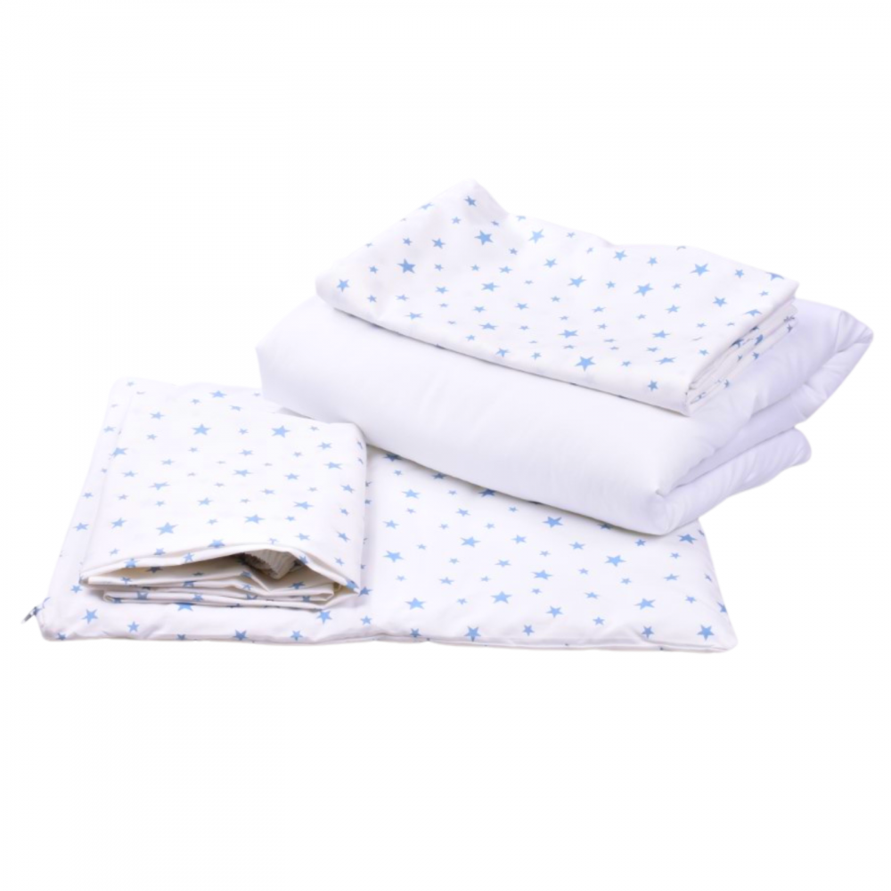 Lenjerie Confort Family 5 piese stelute bleu
