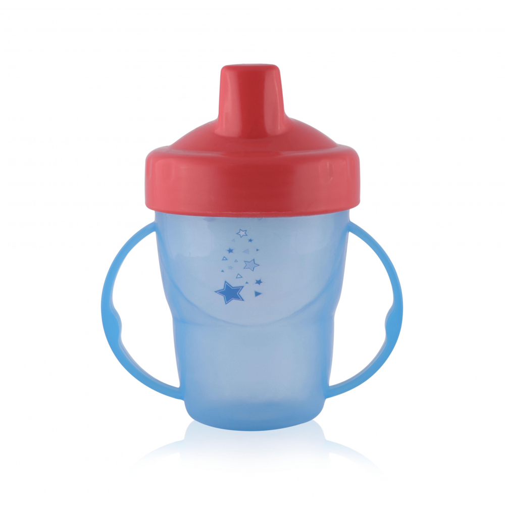 Cana Ergonomica Lorelli 12m+, 210ml, Albastra - imagine 2