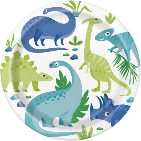 Set Farfurii Dinozauri Unique | Petrecere Perfectă