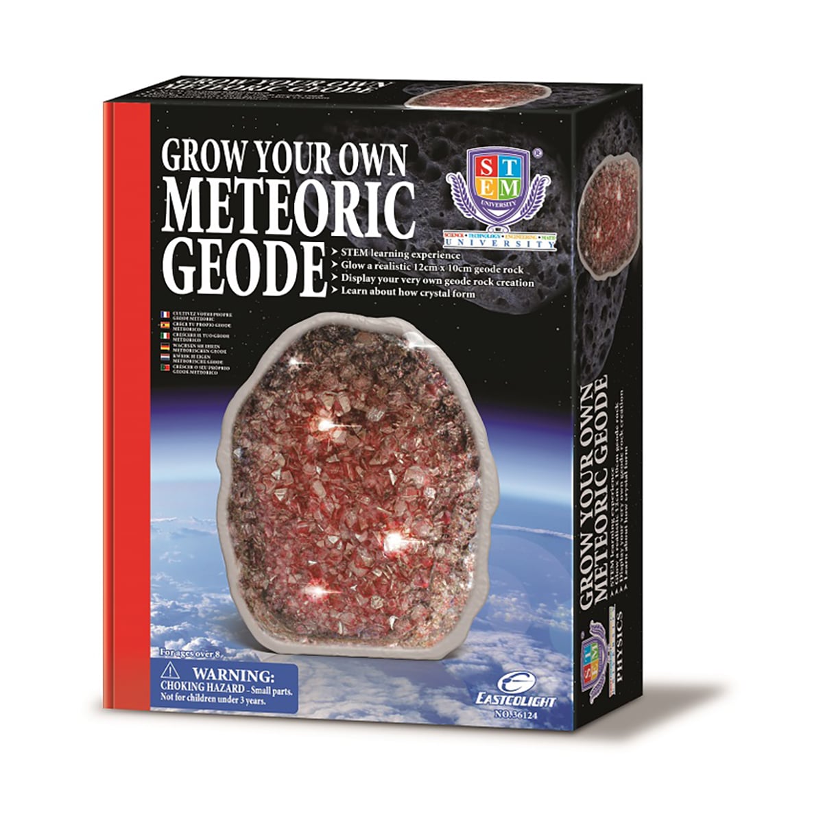 Eastcolight Geode Roșie | Set Cristale Educativ