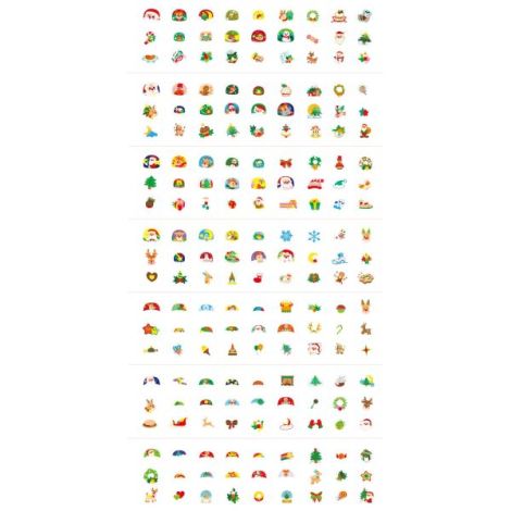 Stickere Unghii Crăciun Avenir | 260+ Modele - imagine 7