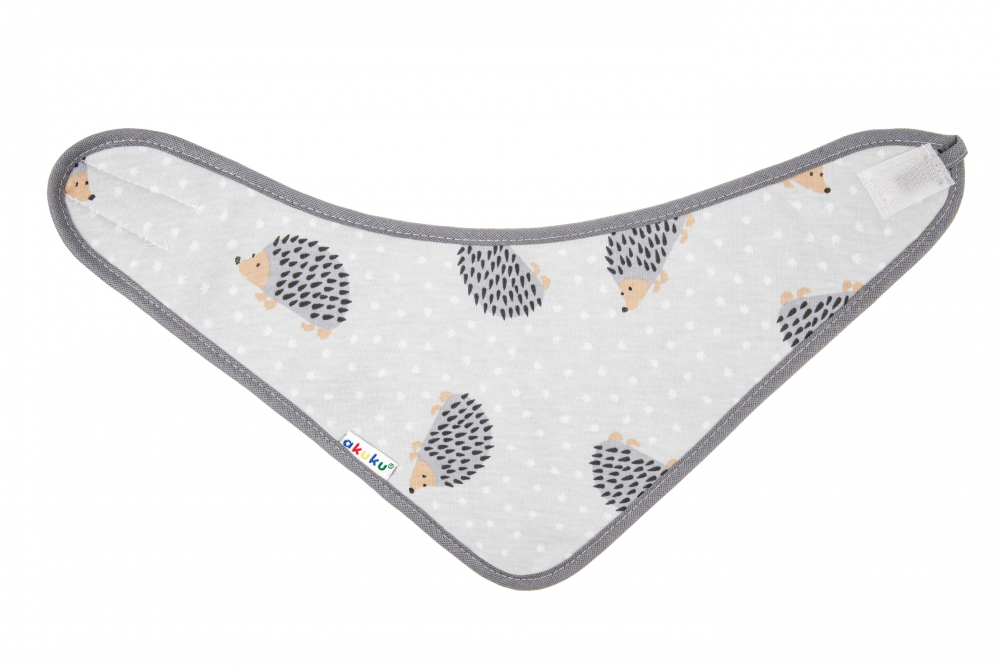 Baveta Bandana Akuku Arici Gri cu Reglare - imagine 5