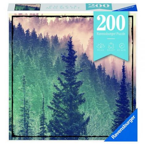 Puzzle Pădure, 200 Piese Ravensburger - Relaxare