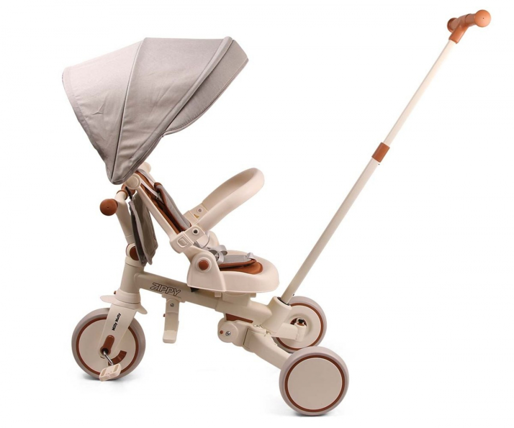 Tricicleta Milly Mally Zippy 5-in-1 Pliabilă - imagine 2