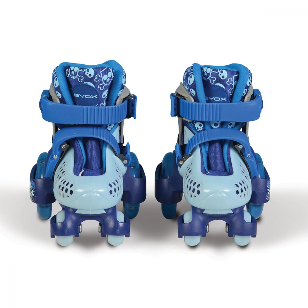 Patine cu rotile Byox Blue Boy, marimea XS - imagine 2
