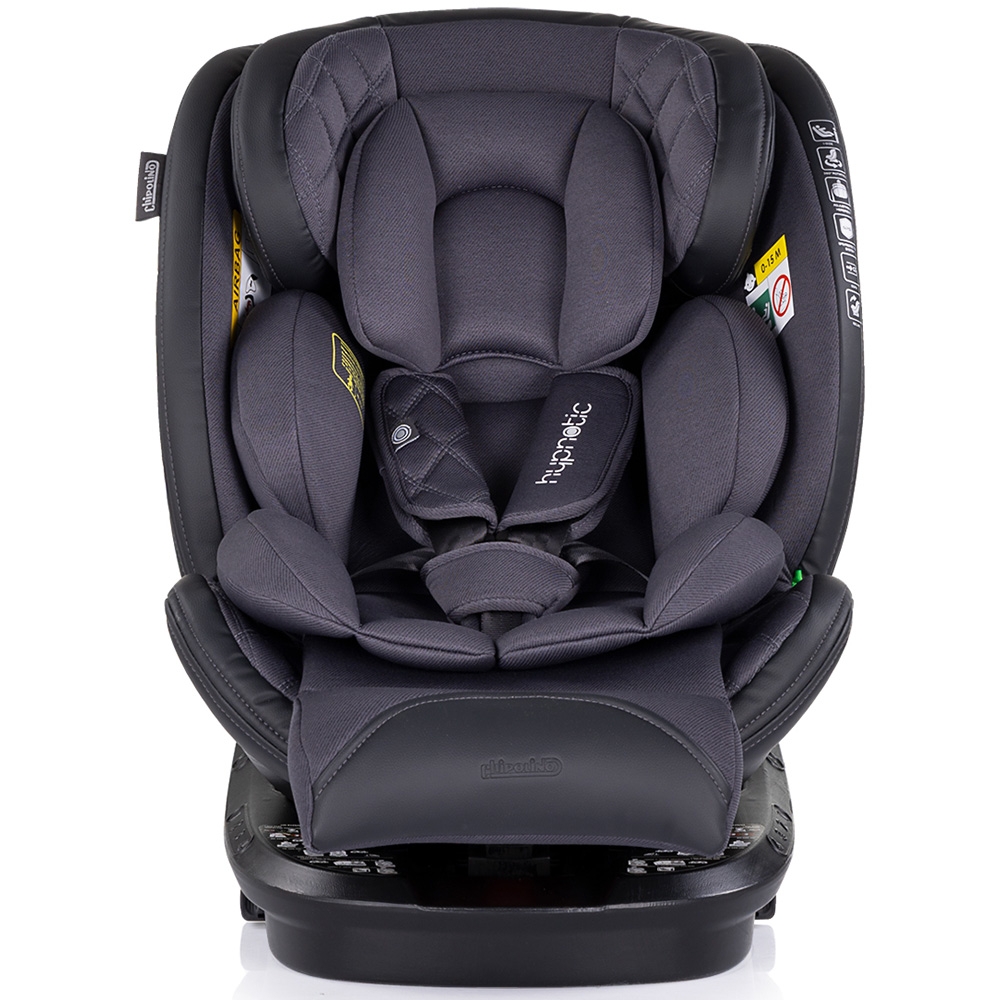 Chipolino Hypnotic Anthracite Scaun Auto I-Size Rotativ