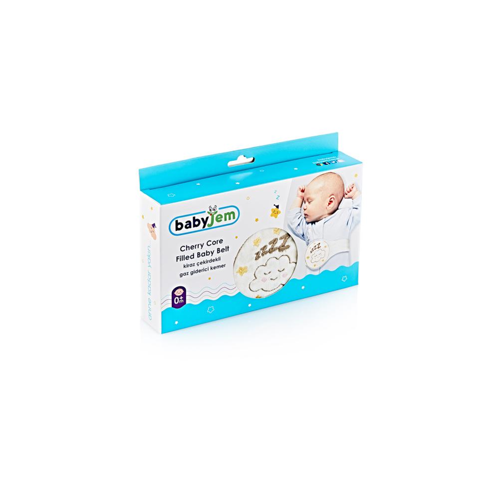 Centura Anticolici Babyjem Sleepy Cloud Blue