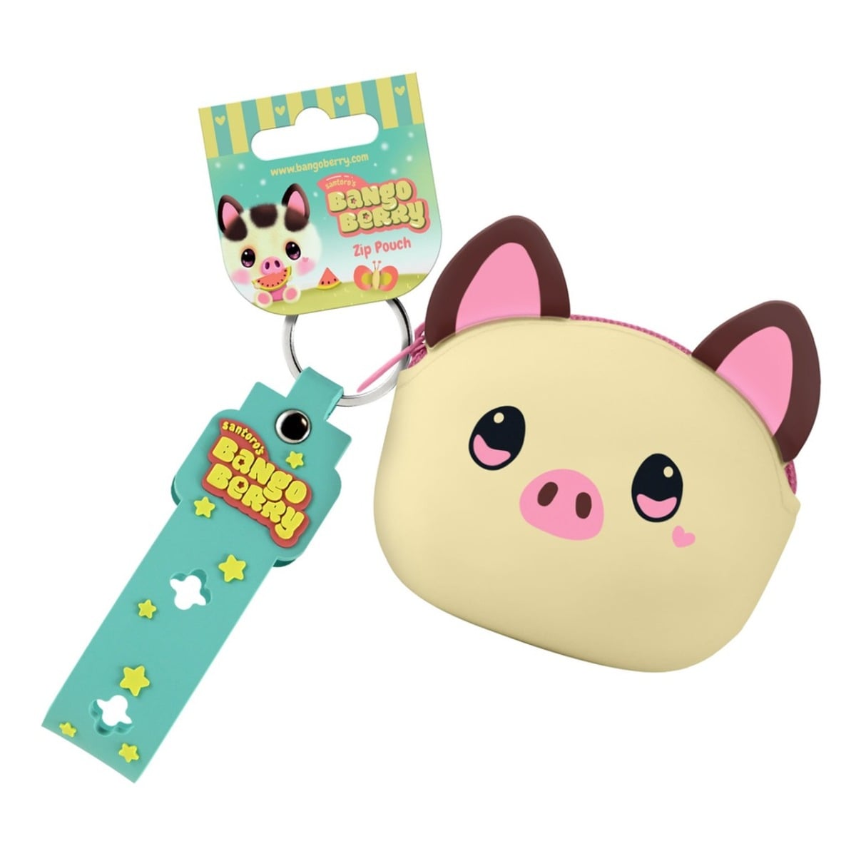 Portofel Breloc Bangoberry Piggy Pig