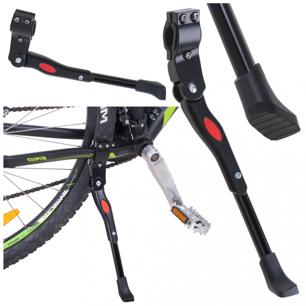 Cric Universal Bicicletă Ikonka Negru Reglabil