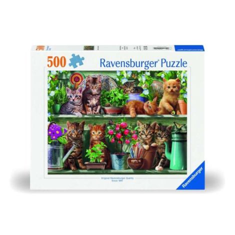 Ravensburger Puzzle Pisici pe Raft 500 Piese - imagine 2