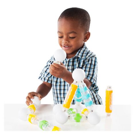 Grippies Shakers Guidecraft, set magnetic 30 piese STEM - imagine 3