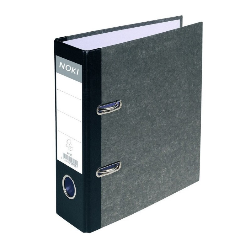 Biblioraft Noki A4, 7 cm, Negru