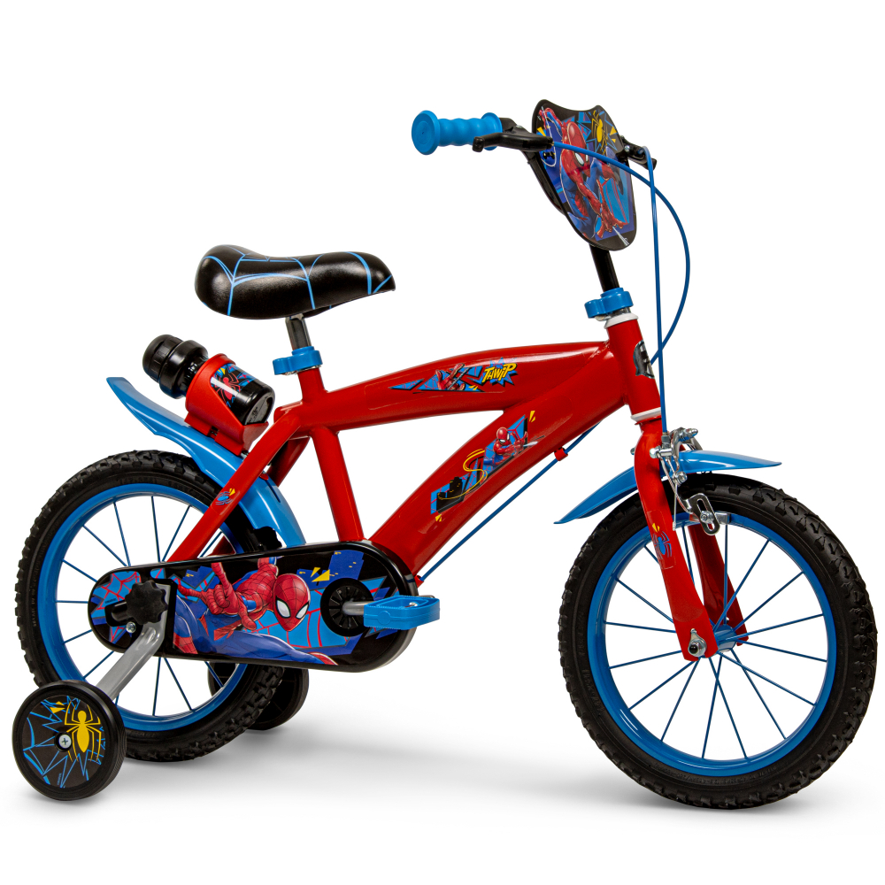 Bicicleta Huffy Spiderman 14" 4-6 ani - imagine 7
