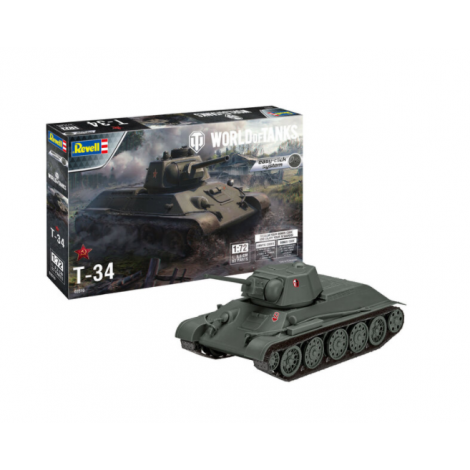 Tanc T34 Revell 1:72 Model Kit