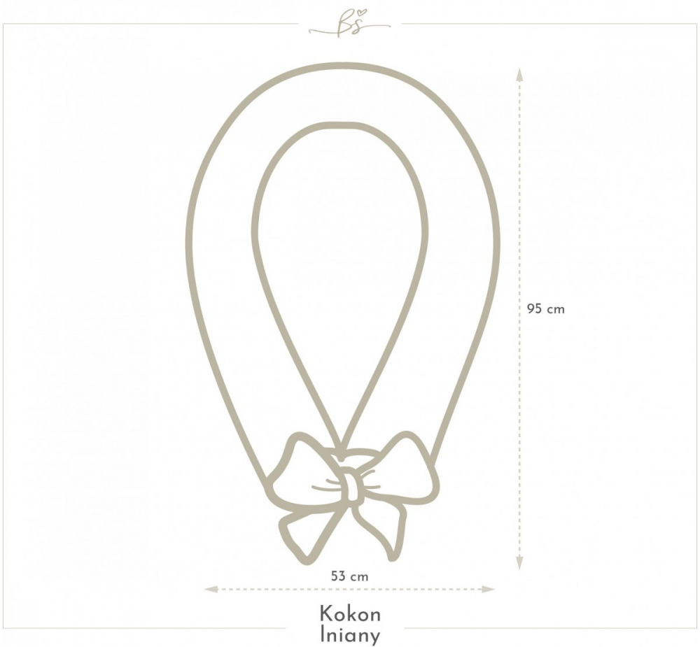 Babynest BabySteps Premium 2in1 95x53 cm Alb