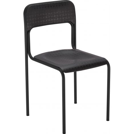 Scaun Next Moje bambino negru stivuibil