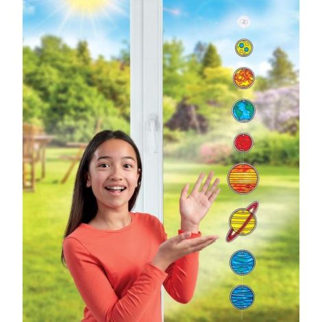 Arta pe geam Solar Brainstorm - Creează Sistemul Tău! - imagine 2