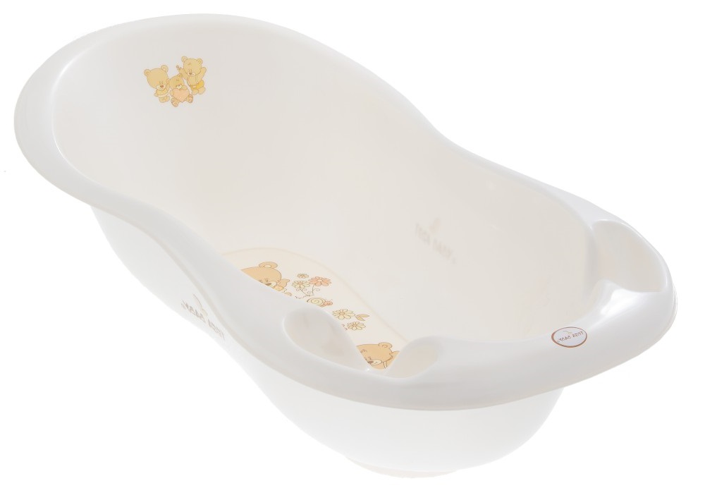 Cadita Tega Baby Lux Bear 102 cm - Confort Sigur - imagine 2