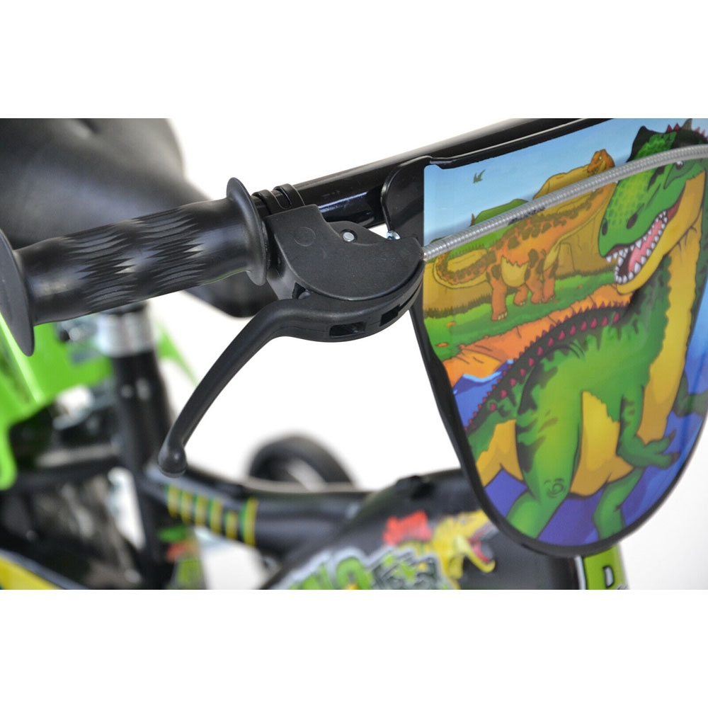 Bicicleta Dino Bikes Dinosaur 12 inch, 3-5 Ani - imagine 7