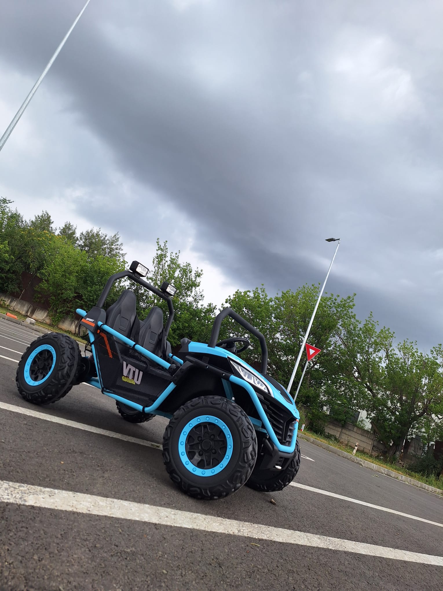 UTV Electric 24V 4x4 Bugy Speed - Autokids - imagine 3