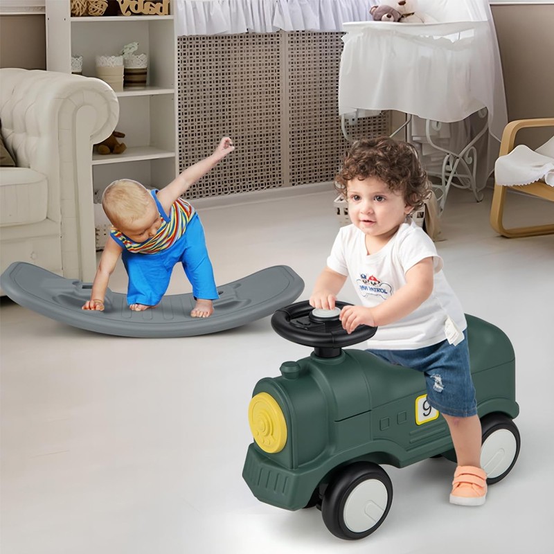 Tren balansoar 2in1 Procart | Jucarie multifuncțională - imagine 5