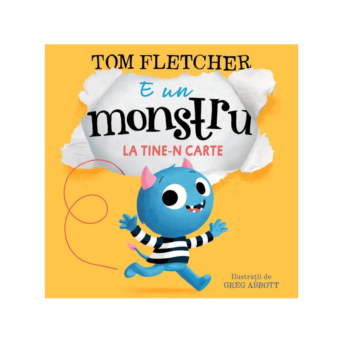 Carte Interactivă: E un monstru la tine-n carte - Tom Fletcher