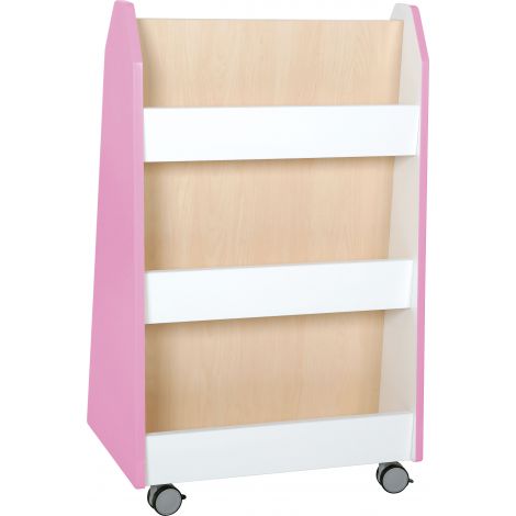 Bibliotecă dublă față Quadro Roz Moje Bambino