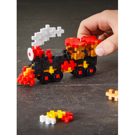 Set Constructie Plus-Plus Tren 100 piese - imagine 3