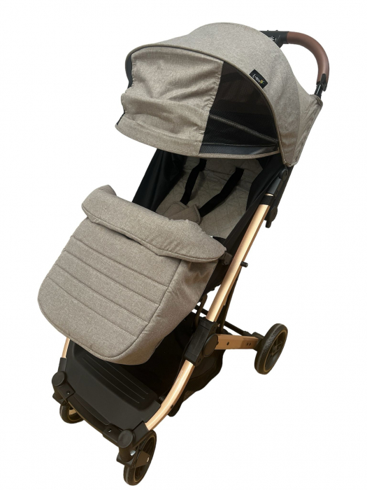 Carucior Sport L-sun C9 Pliabil, cu Suspensii, Crem