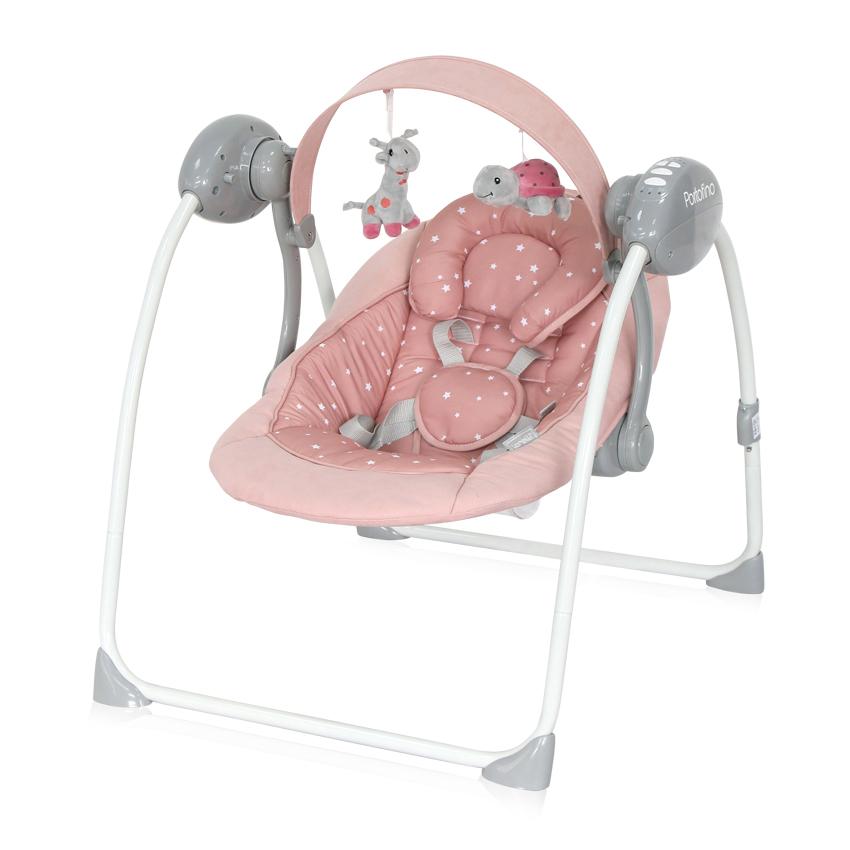 Leagan Electric Lorelli Portofino, Beige Stars - imagine 4