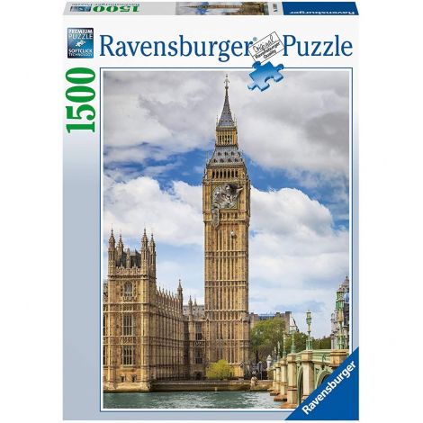 Puzzle Pisica în Big Ben, 1500 piese Ravensburger
