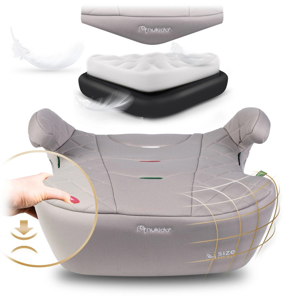 Nukido Louis Bej IsoFix | Siguranță Premium - imagine 3
