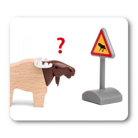 Set Animale Nordice Brio 33988 - Trenulet și Figurine - imagine 4