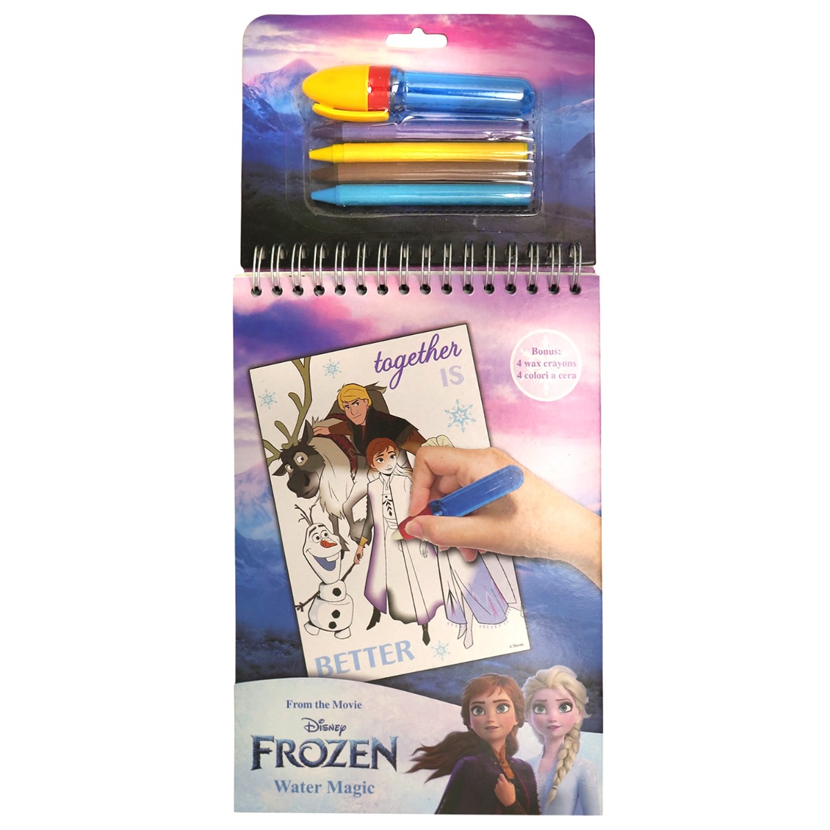Set Pictură cu Apă Disney Frozen, Reutilizabil