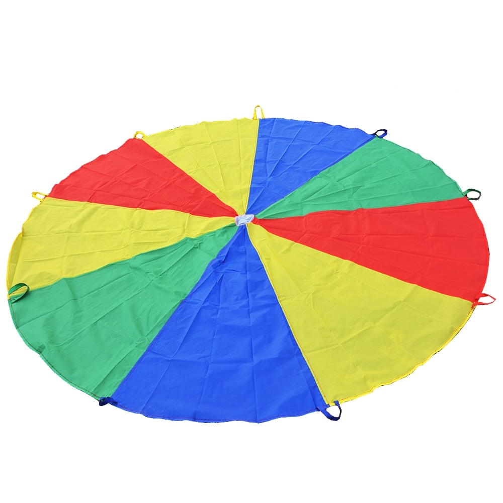 Parasuta Gonge Curcubeu 3.5m - Dezvoltare Motorie - imagine 8