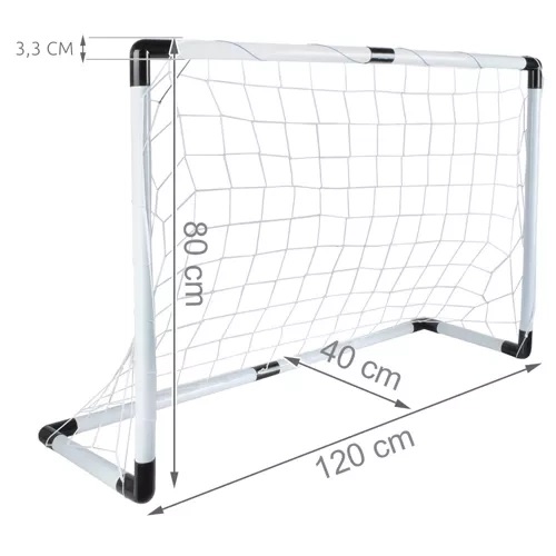 Poarta Fotbal Copii Trizand Pliabila cu Accesorii - imagine 2