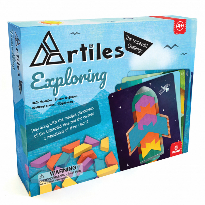 Mozaic Trapezoidal Svoora | Joc Educativ Creativ