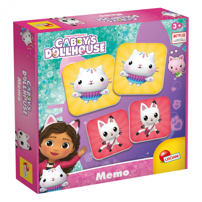 Joc Memorie Gabby Dollhouse Lisciani