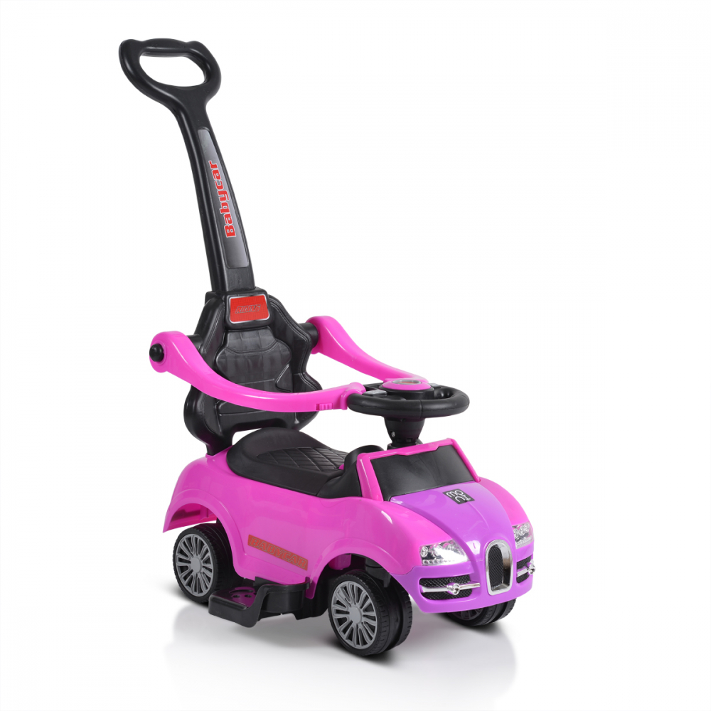 Moni Rider 2in1 Pink - Masinuta cu maner parental - imagine 12