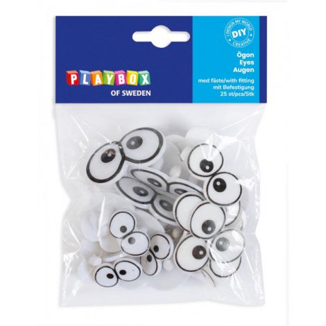 Ochisori din plastic Playbox, 25 bucăți